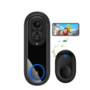 NNEOBA WiFi Video Doorbell Smart Camera (1080P)