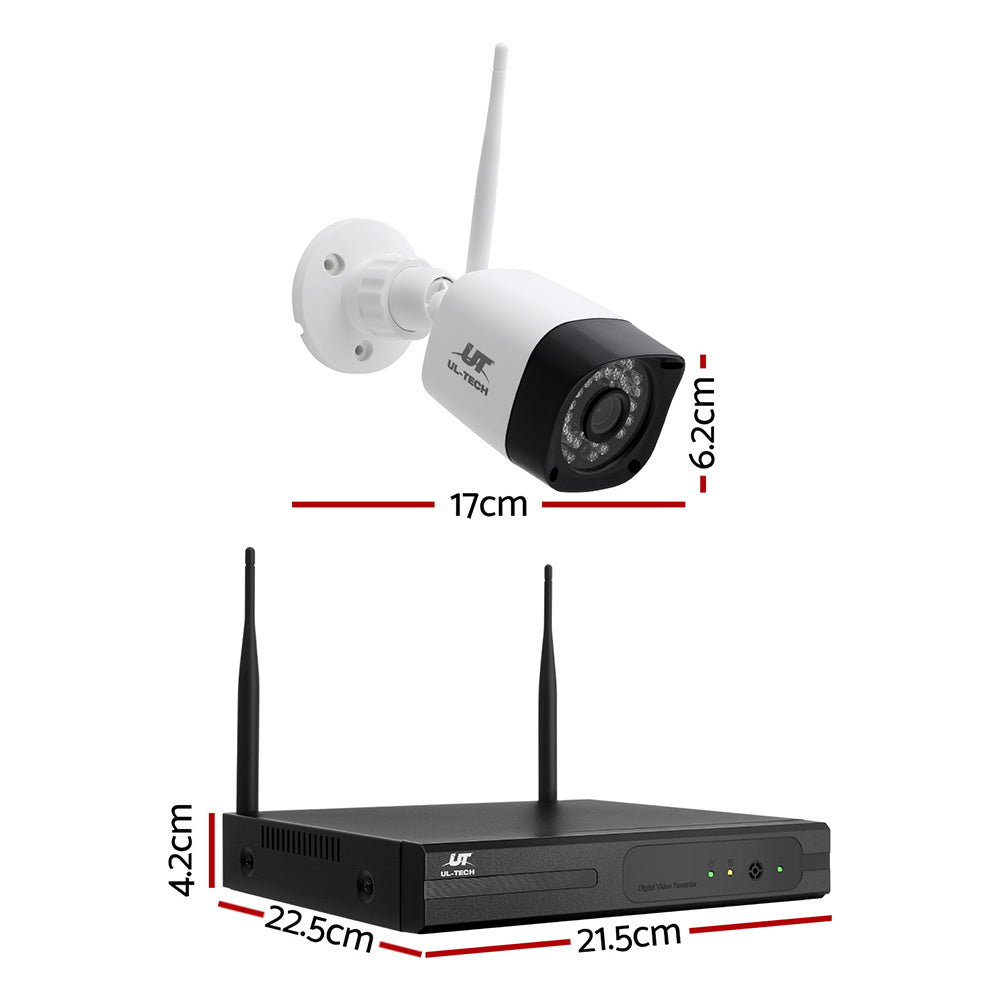 UL-tech 3MP Wireless CCTV 8CH 8 Square Camera - Image 2