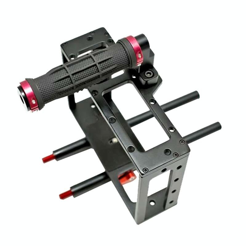 NNEIDS Camera Cage Handle Kit For Slr Camera - Black & Red - Image 3
