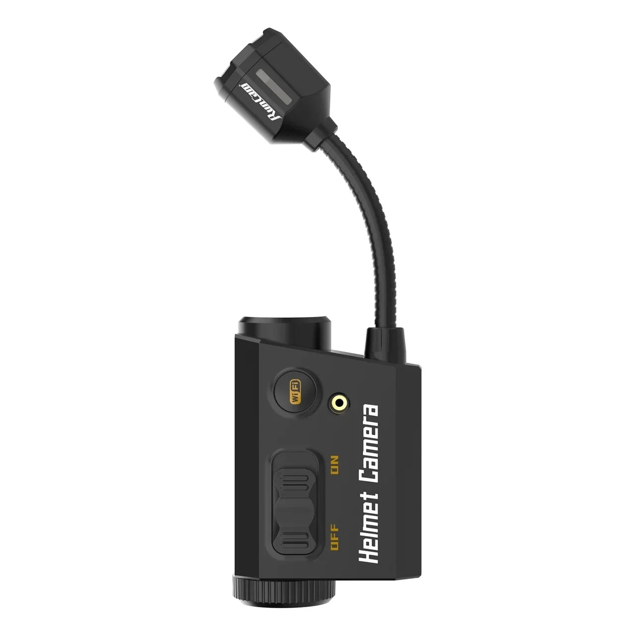 Helmet Face Mask Camera Built-in WiFi Black - Image 5