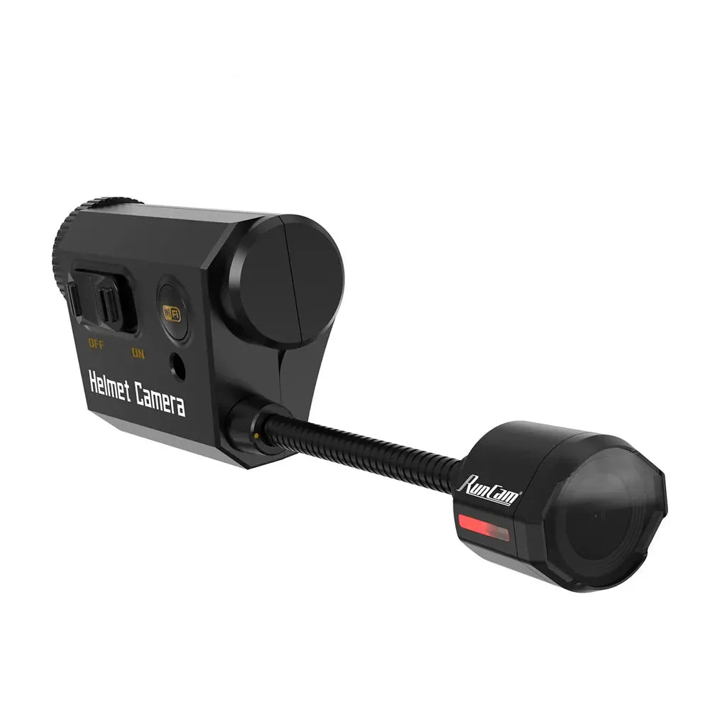 Helmet Face Mask Camera Built-in WiFi Black