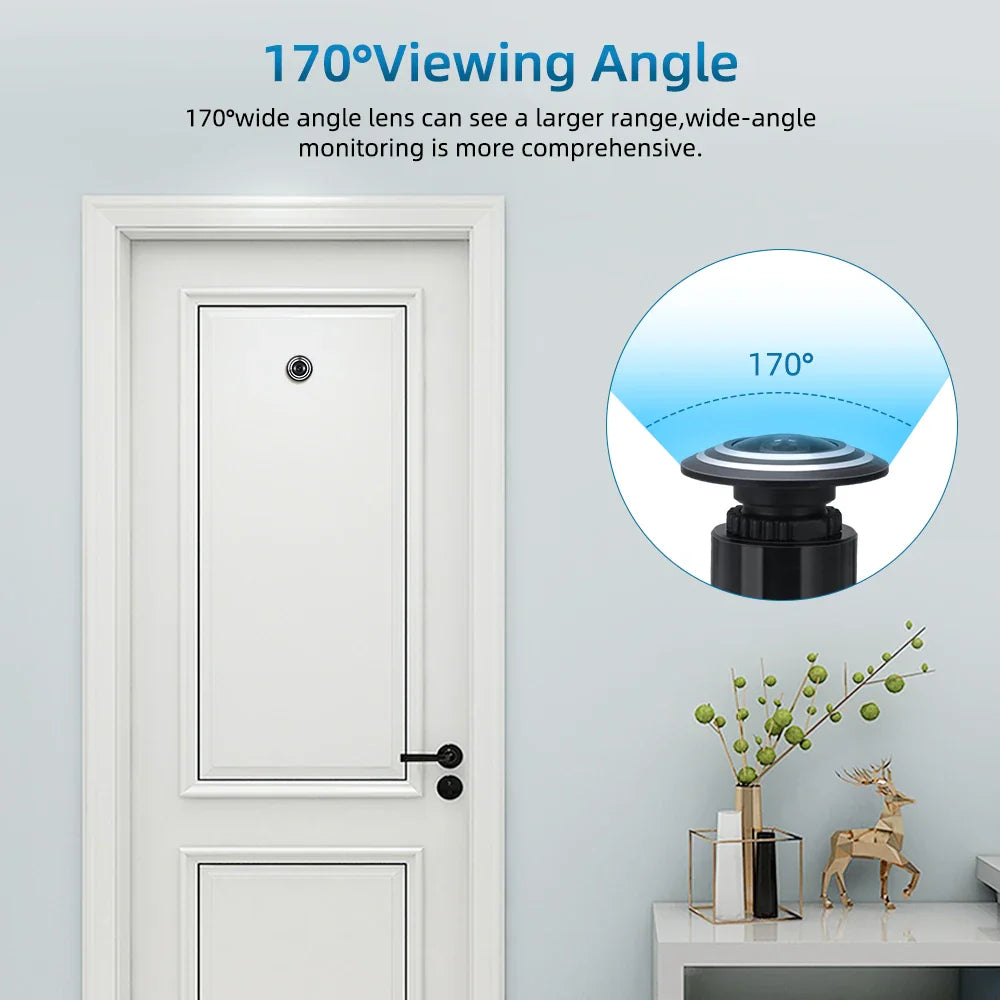 Smart Video Peephole Camera WiFi Door Viewer - Image 3