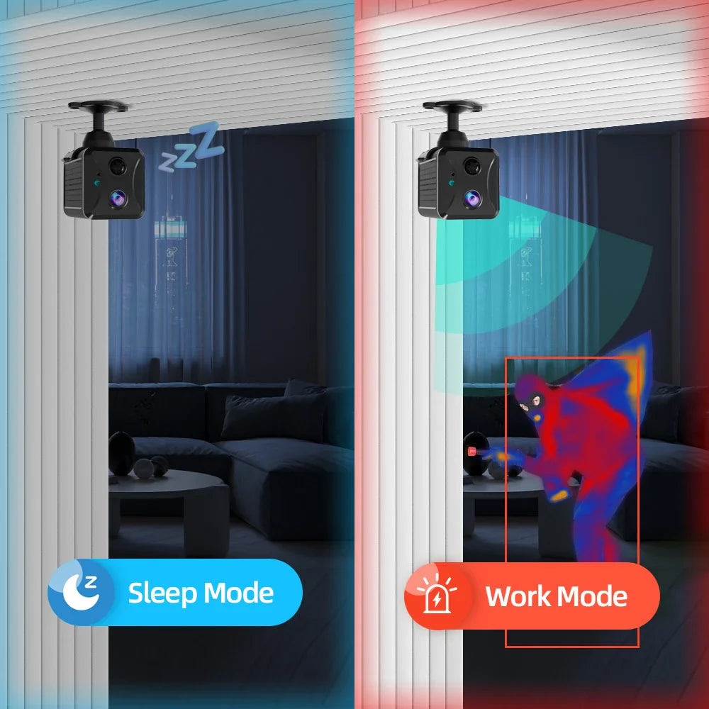 Mini 4G Security Camera WiFi Ultra HD CCTV - Image 4