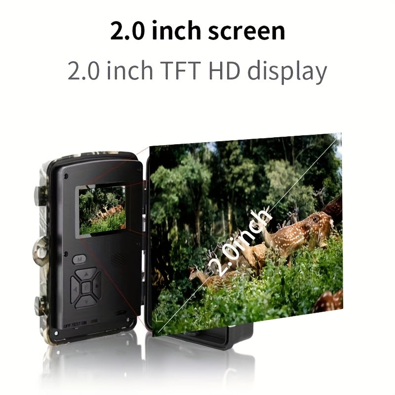 NNETM 1080P HD Trail Camera with Night Vision - Image 2